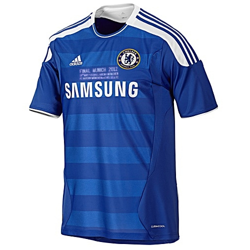 11-12 Chelsea Home Soccer Jersey Shirt Retro